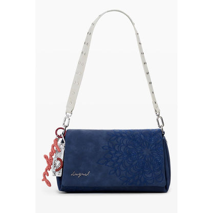 Desigual Blaue Polyethylen Damen Handtasche