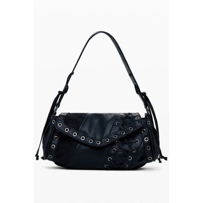 Desigual Schwarze Polyethylen-Damenhandtasche