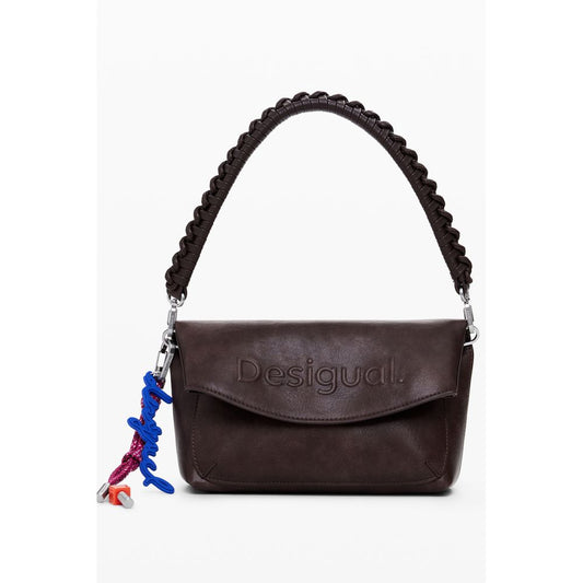 Desigual Brown Polyethylene Women Handbag