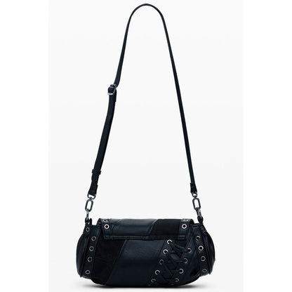Desigual Schwarze Polyethylen-Damenhandtasche