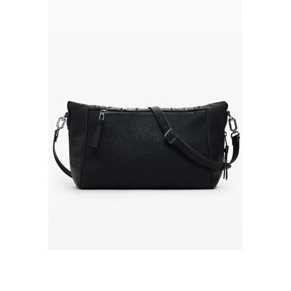 Desigual Schwarze Polyethylen-Damenhandtasche