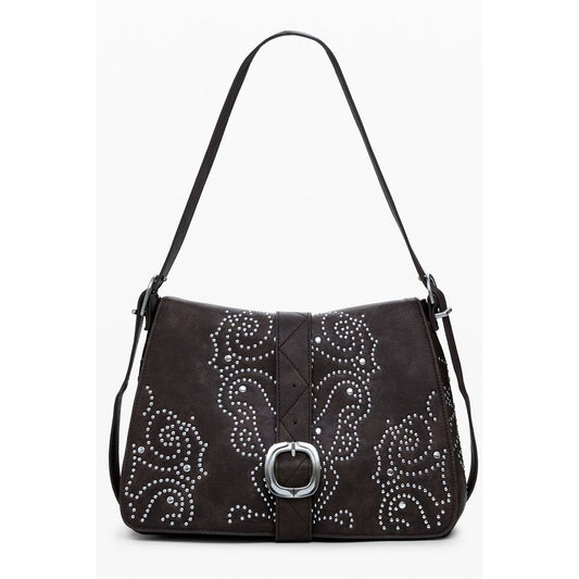Desigual Brown Polyethylene Women Handbag