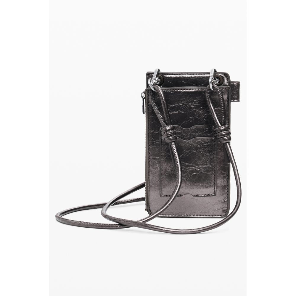 Desigual Bronze Polyethylen Damen Geldbörse