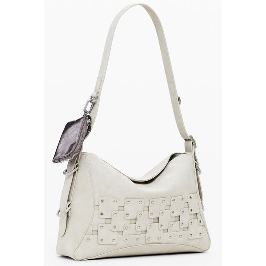 Desigual Beige Polyethylen Damen Handtasche