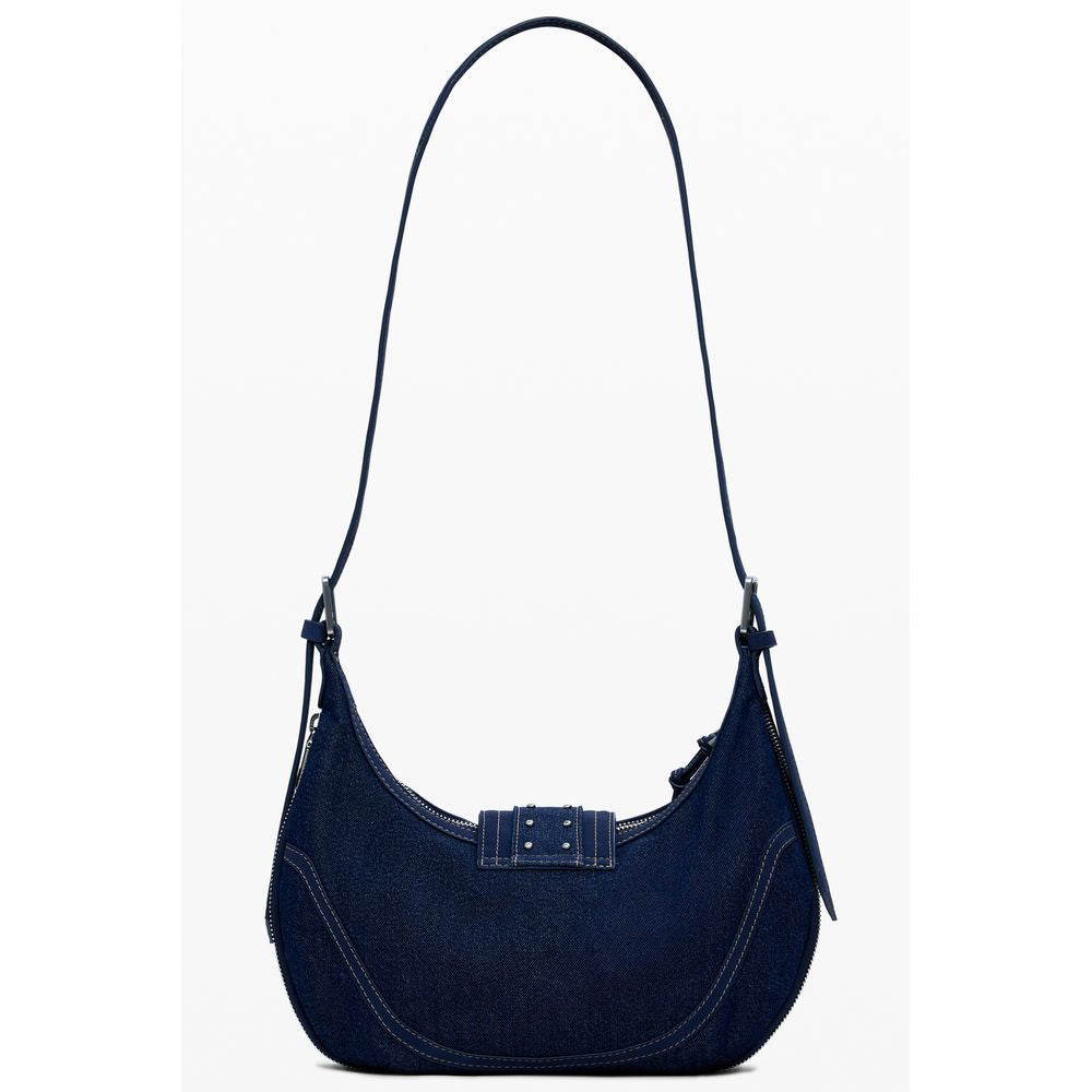 Desigual Blaue Baumwoll-Damenhandtasche