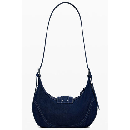 Desigual Blaue Baumwoll-Damenhandtasche