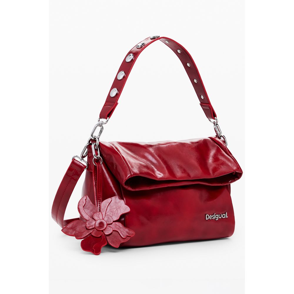 Desigual Rote Polyethylen Damen Handtasche