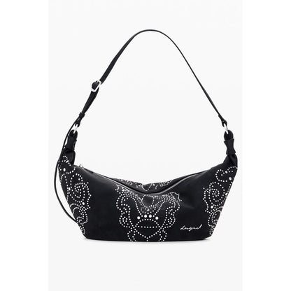 Desigual Schwarze Polyethylen-Damenhandtasche