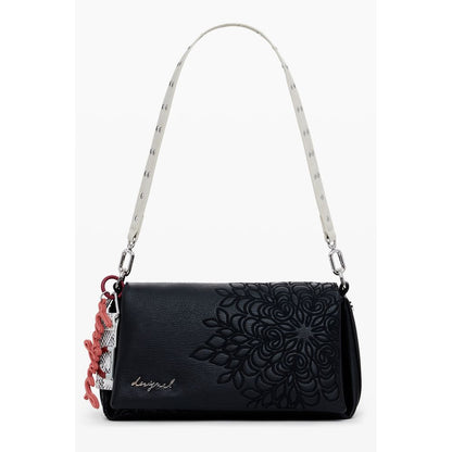 Desigual Schwarze Polyethylen-Damenhandtasche