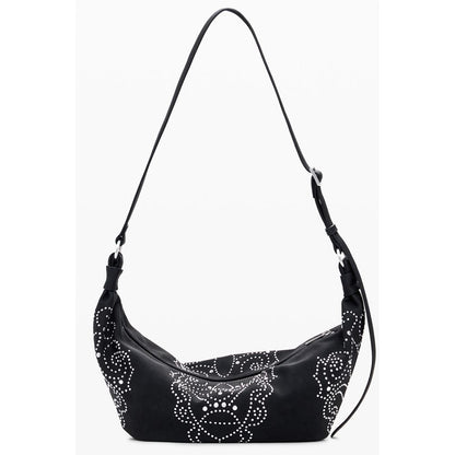 Desigual Schwarze Polyethylen-Damenhandtasche