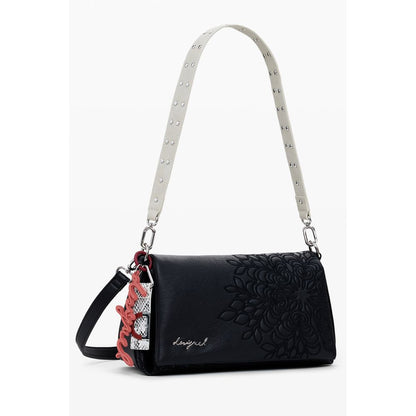Desigual Schwarze Polyethylen-Damenhandtasche