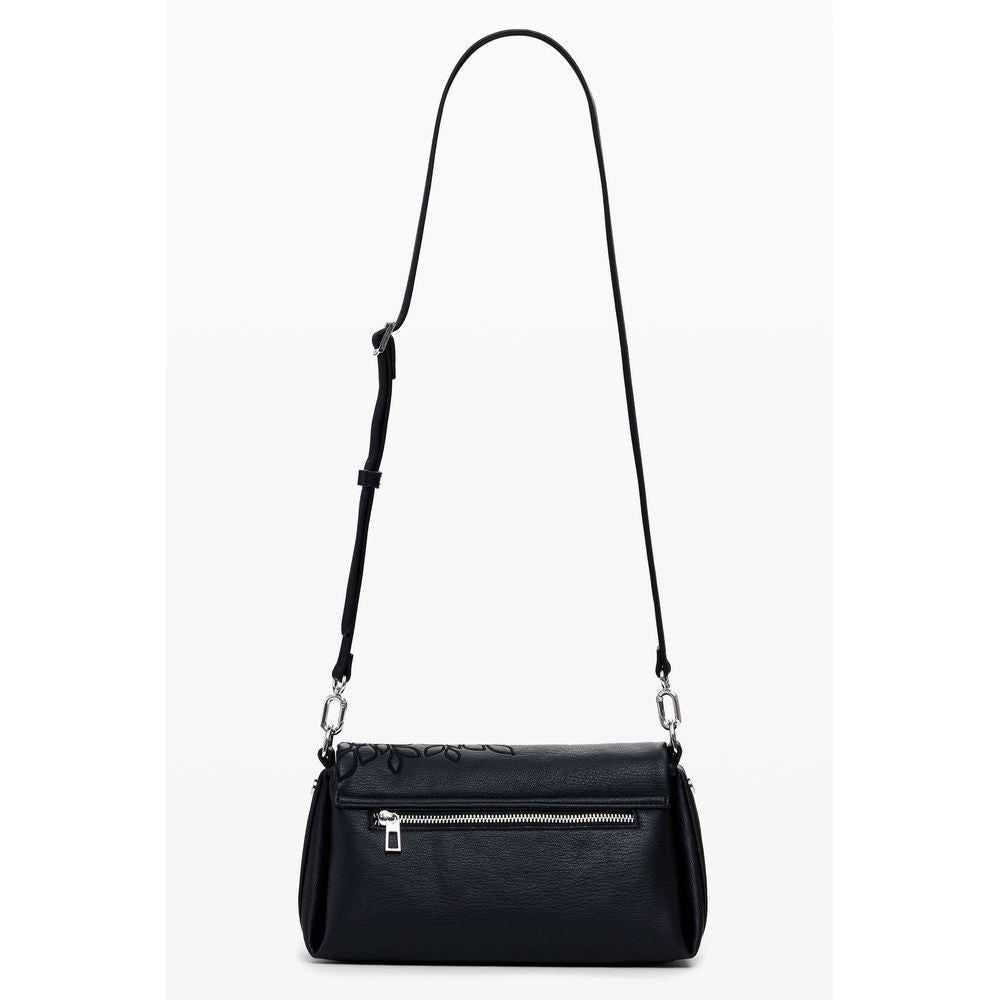 Desigual Schwarze Polyethylen-Damenhandtasche
