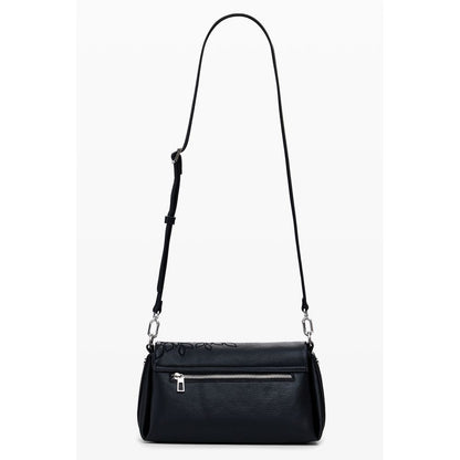 Desigual Schwarze Polyethylen-Damenhandtasche