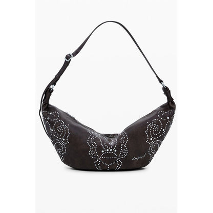 Desigual Braune Polyethylen-Damenhandtasche