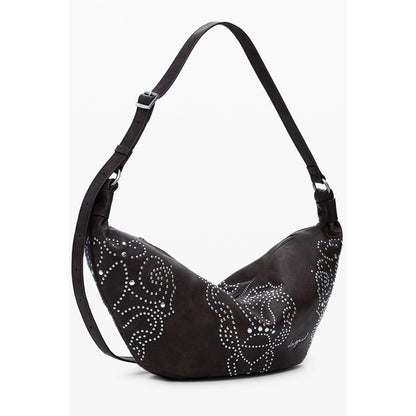 Desigual Braune Polyethylen-Damenhandtasche