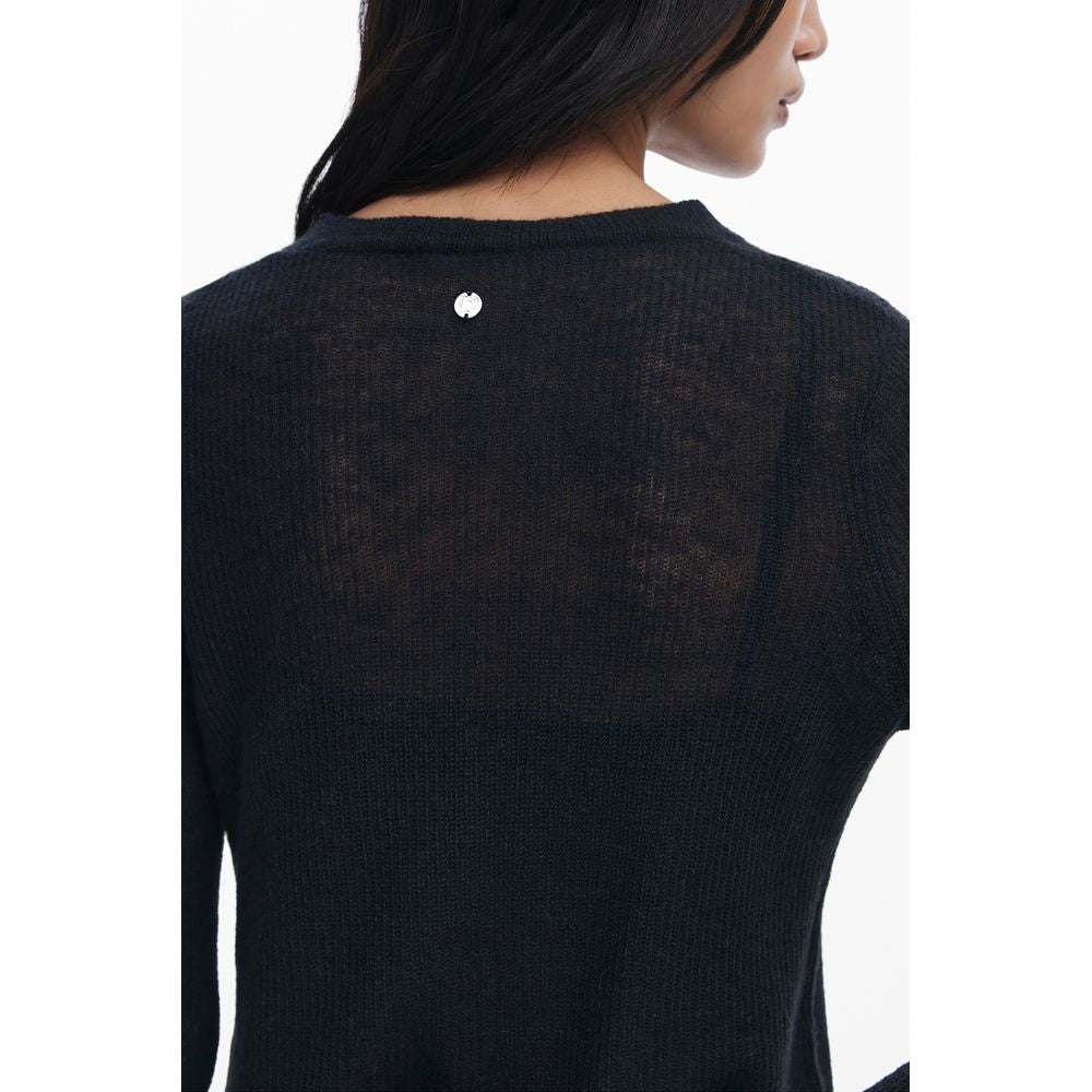 Desigual Schwarzes Polyester-Damenkleid