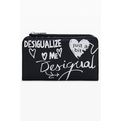 Desigual Black Polyethylene Women Wallet