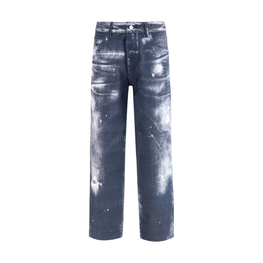 Emporio Armani Denim-Printhose
