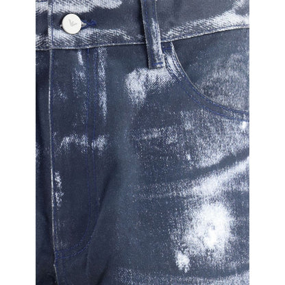 Emporio Armani Denim-Printhose