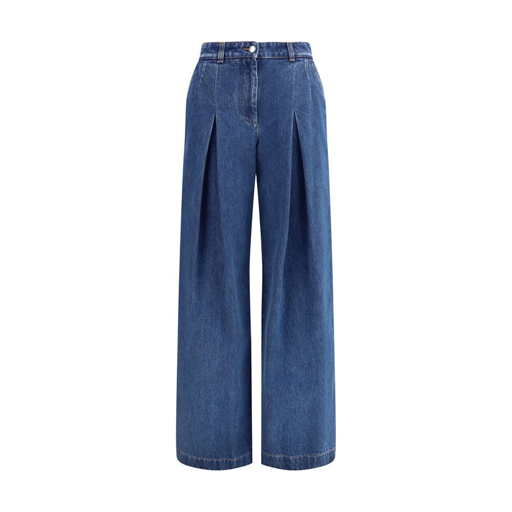 Dolce &amp; Gabbana Straight Jeans mit Falten