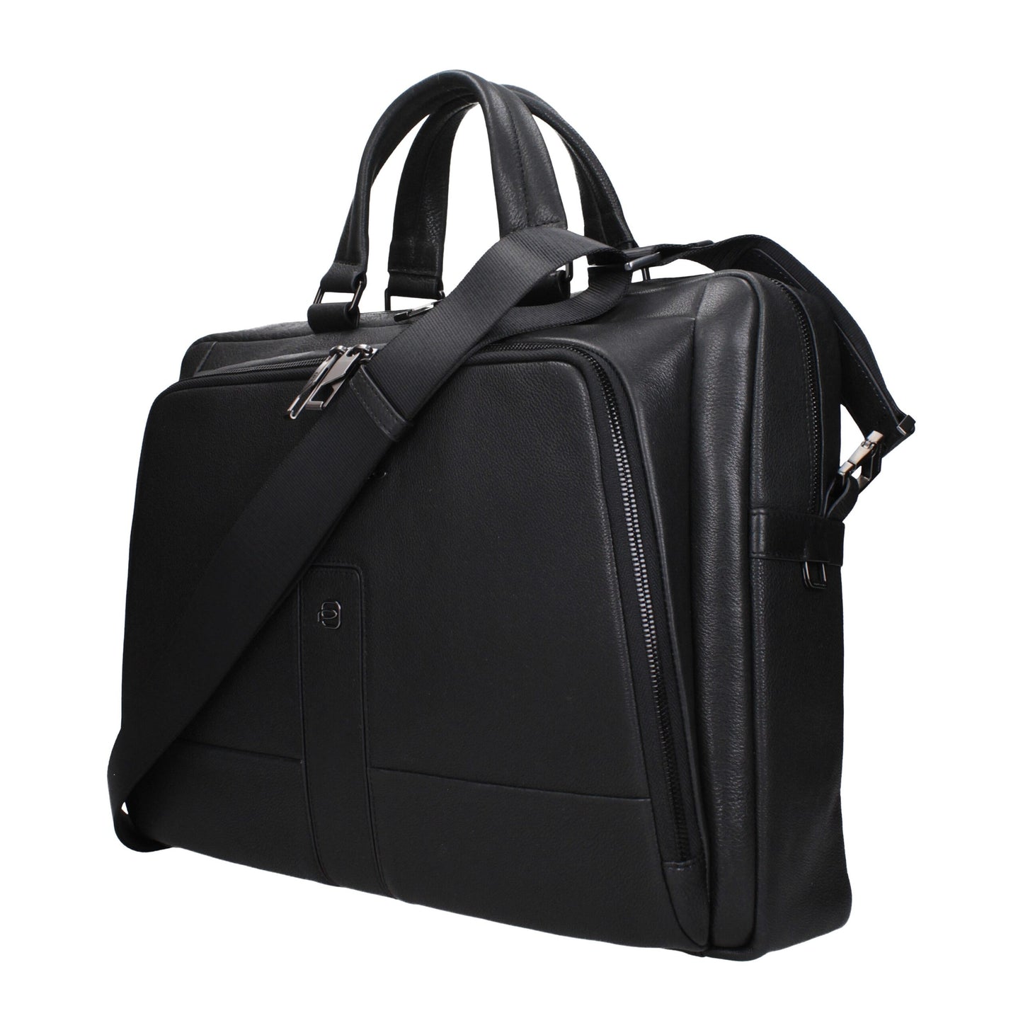 Piquadro Schwarze Business- und Laptoptaschen aus Leder