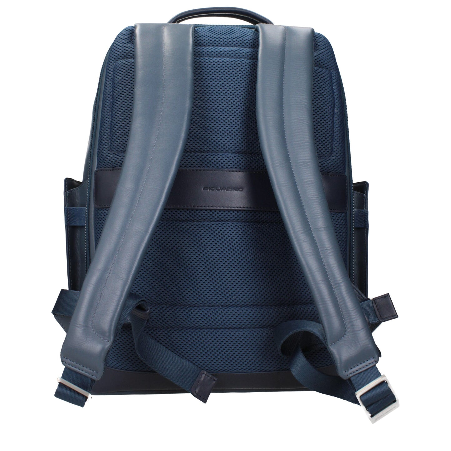 Piquadro Blaue Lederrucksäcke