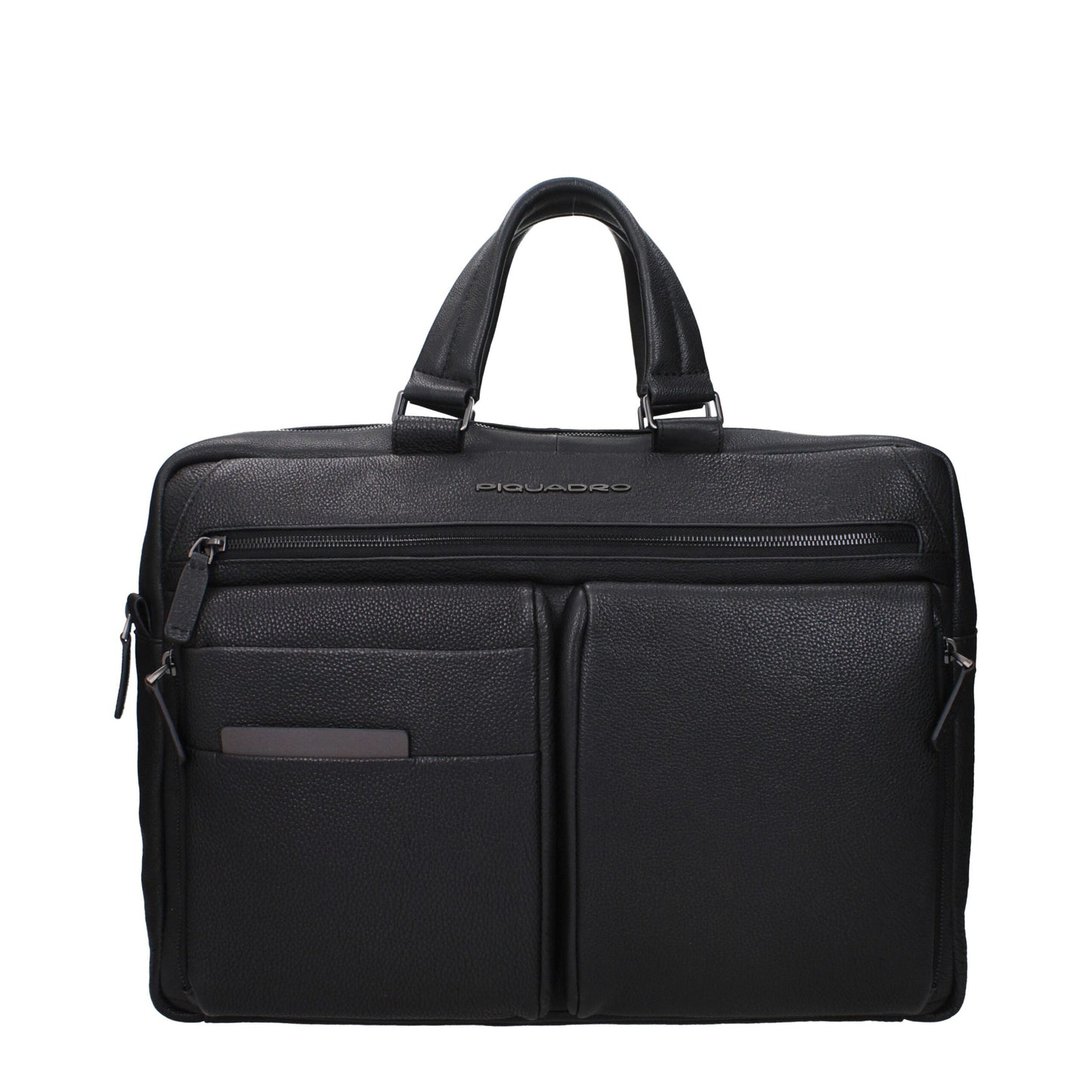 Piquadro Schwarze Business- und Laptoptaschen aus Leder