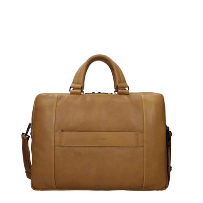 Piquadro Beige Business- und Laptoptaschen aus Leder