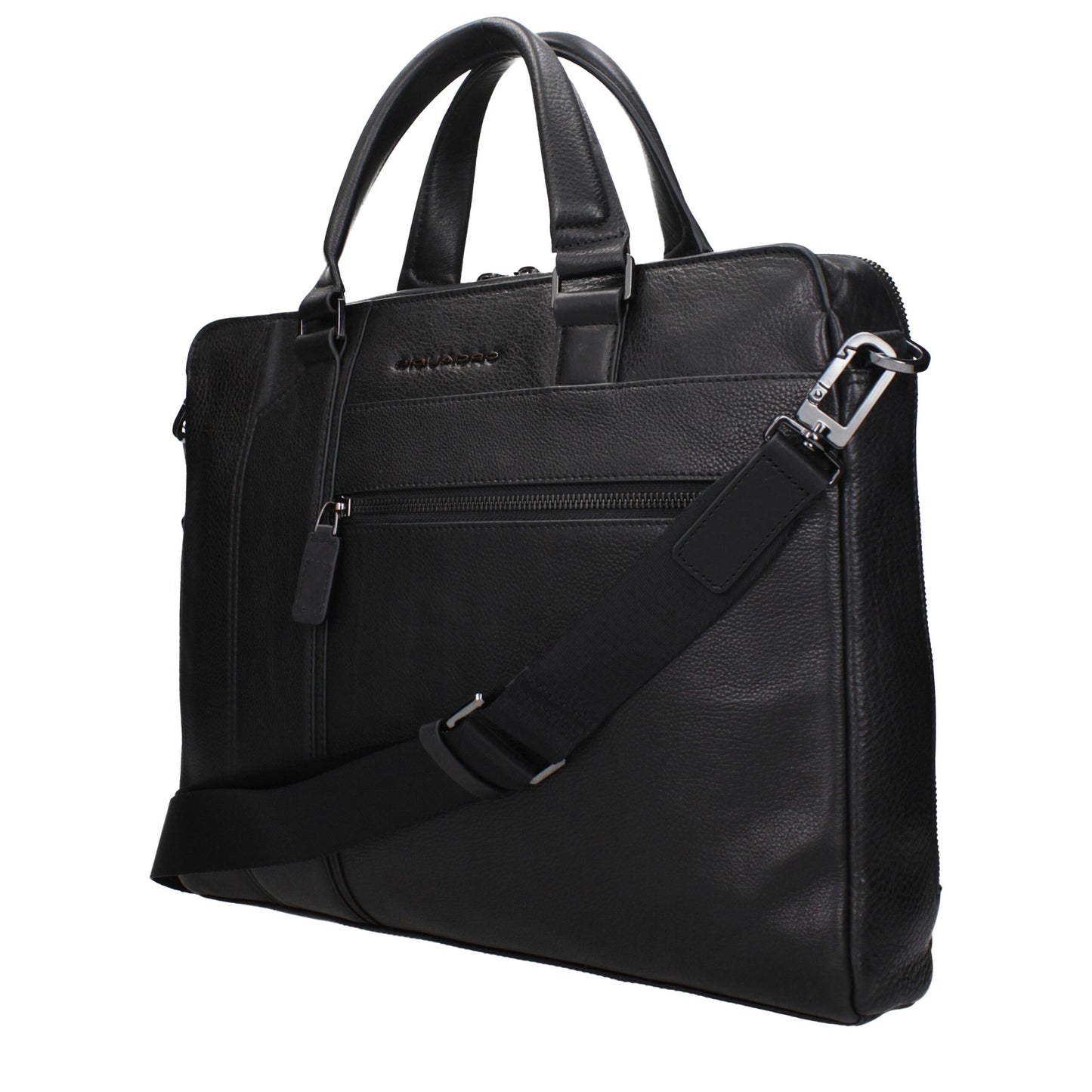 Piquadro Schwarze Business- und Laptoptaschen aus Leder