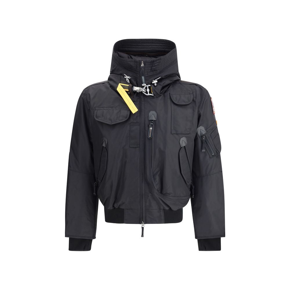 Parajumpers Schwarze Nylon-Bomberjacke