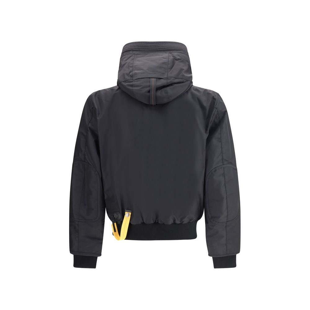 Parajumpers Schwarze Nylon-Bomberjacke