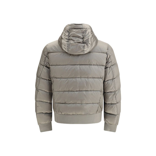 Parajumpers Graue, durchgehende Jacke aus Polyamid