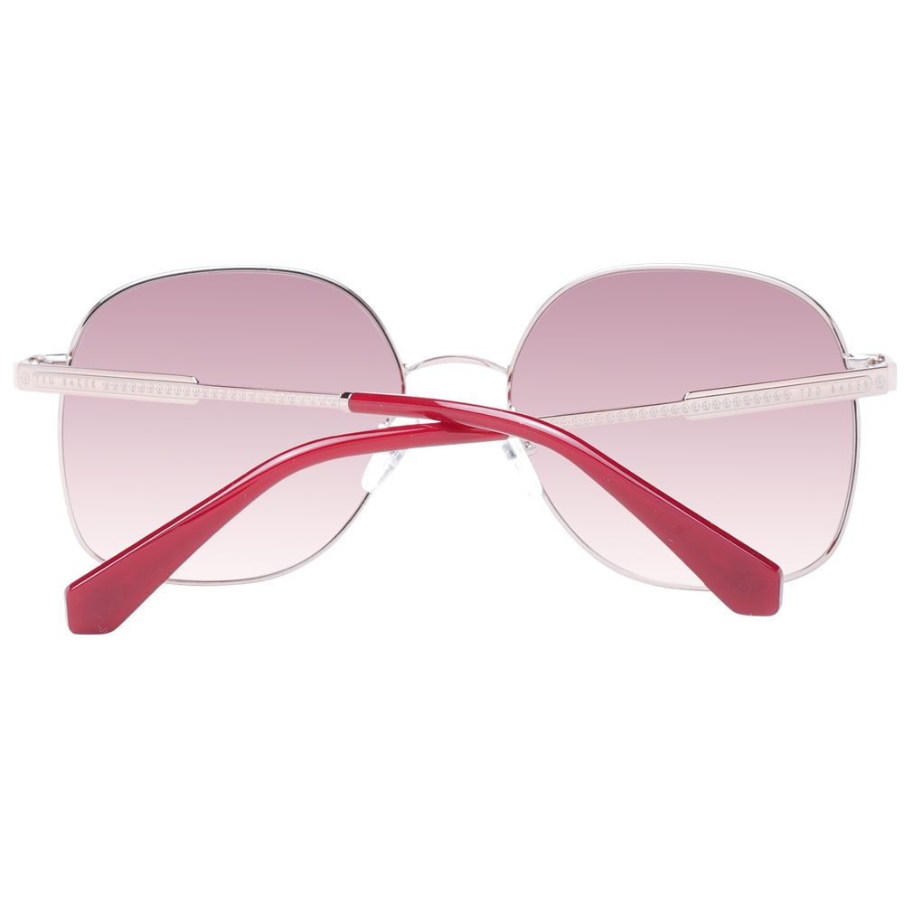 Ted Baker – Goldene Sonnenbrille für Damen