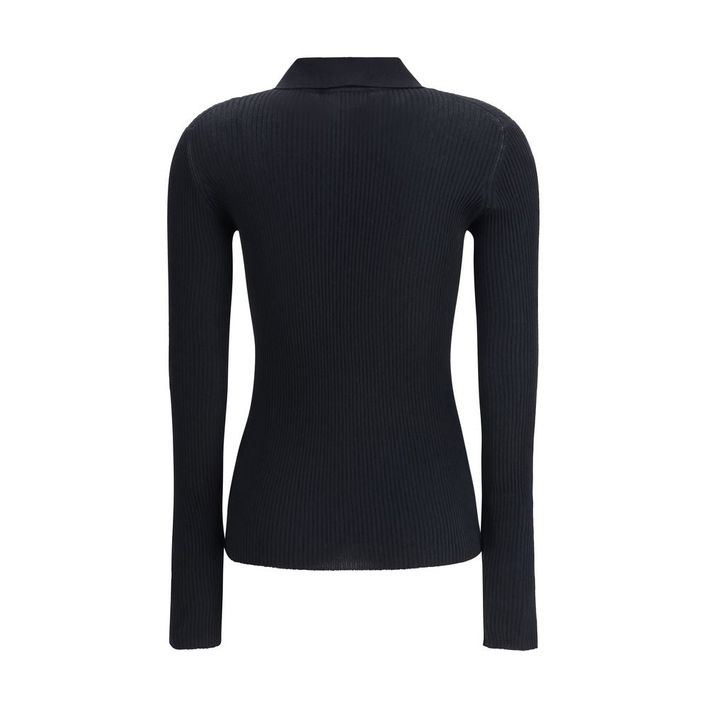 Dolce &amp; Gabbana Schwarzes Kaschmir-Poloshirt