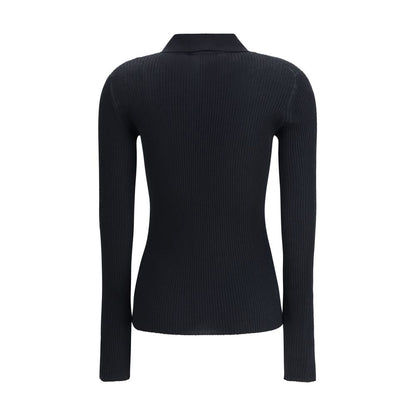 Dolce &amp; Gabbana Schwarzes Kaschmir-Poloshirt