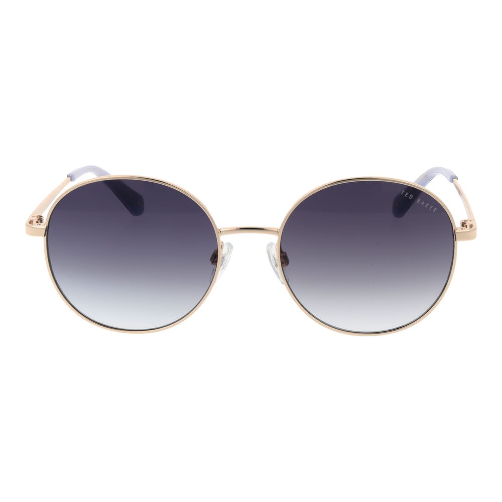 Ted Baker – Goldene Sonnenbrille für Damen