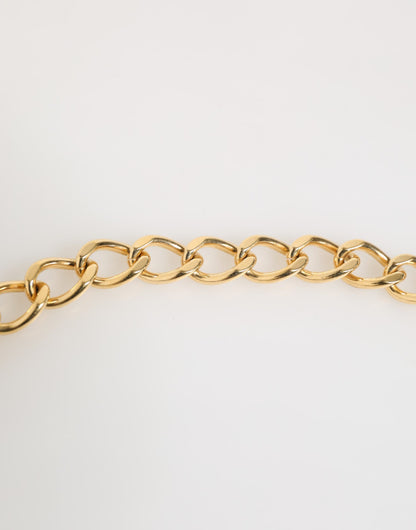 Dolce &amp; Gabbana Halskette mit Perlen aus Muranoglas in Mehrfarbig Messing Damen Schmuck