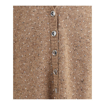 PINKO Beige Wollcardigan