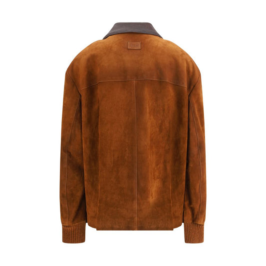 Valstar Ziegenlederjacke in Braun