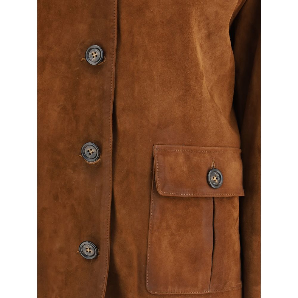 Valstar Ziegenlederjacke in Braun