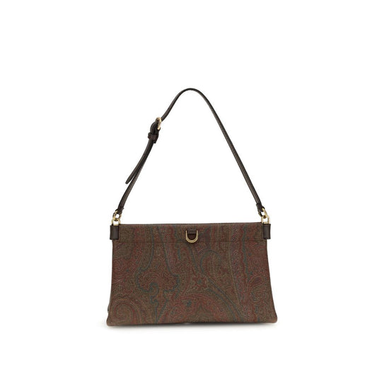 Etro Multicolor Cotton Shoulder Bag