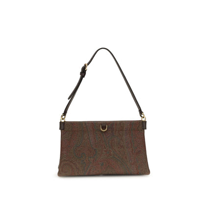 Etro Multicolor Cotton Shoulder Bag