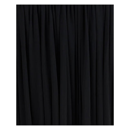 Magda Butrym Schwarzes Viskose-Freizeitkleid