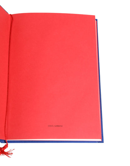 Mehrfarbiges sizilianisches Carretto-Druck-Notizbuch von Dolce &amp; Gabbana