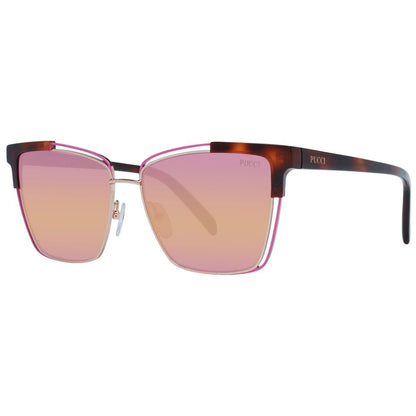 Emilio Pucci Braune Damen-Sonnenbrille