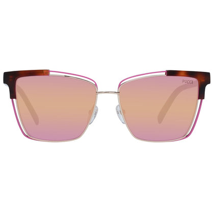 Emilio Pucci Braune Damen-Sonnenbrille