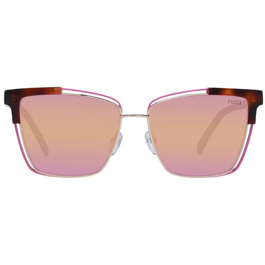 Emilio Pucci Braune Damen-Sonnenbrille