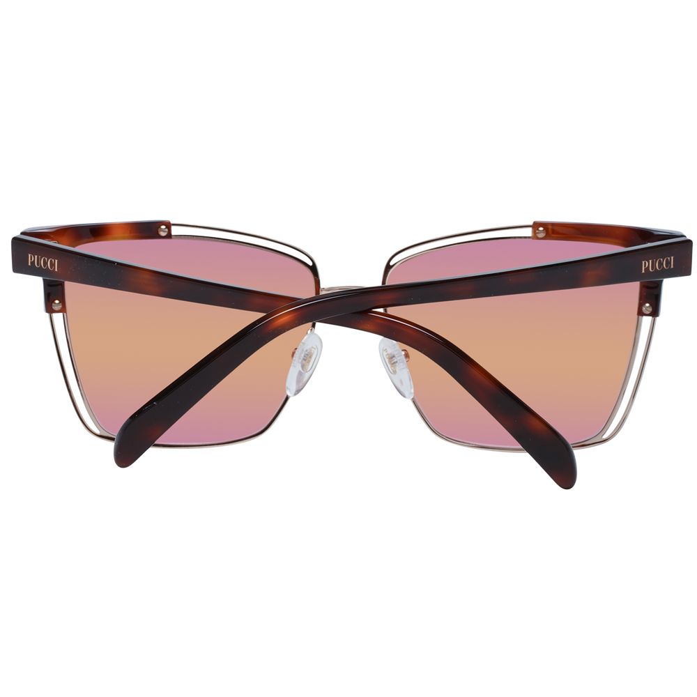Emilio Pucci Braune Damen-Sonnenbrille