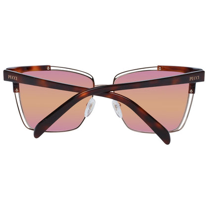 Emilio Pucci Braune Damen-Sonnenbrille
