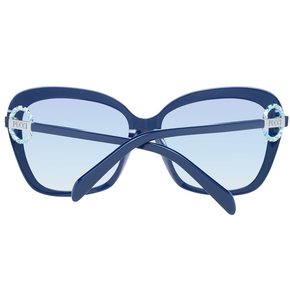 Emilio Pucci Blaue Damen-Sonnenbrille